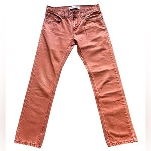 Levi’s 511 Slim Youth Burnt Orange Jeans Size 16 REG  28W 28L